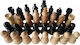Magic Puzzle Box Holz-Schachfiguren Handgefertigt Braun 9.5cm