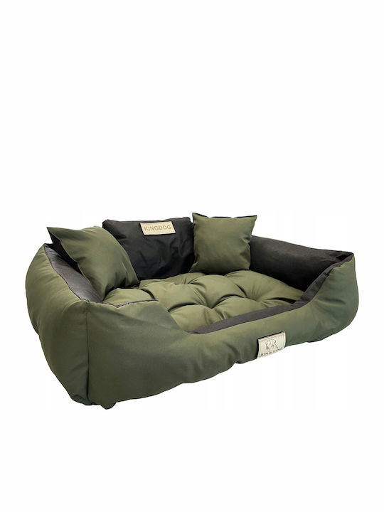 KingDog Καναπές Σκύλου Πράσινος 115x95εκ.