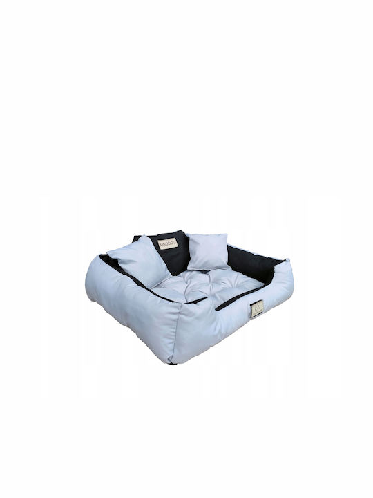 KingDog Sofa Dog Bed Gray 75x65cm.