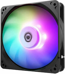 Nfortec Caelum Case Fan 120mm with RGB Lighting and Connection 4-Pin PWM 1pcs