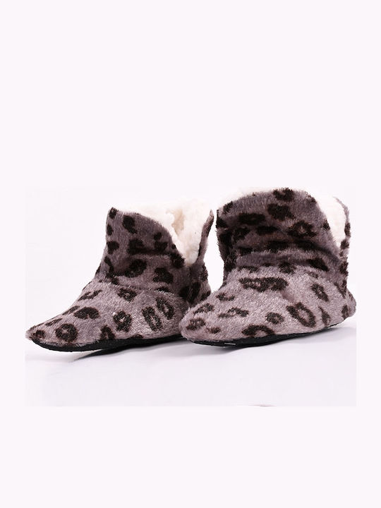 Oemen Kinderhausschuhe Stiefel Gray