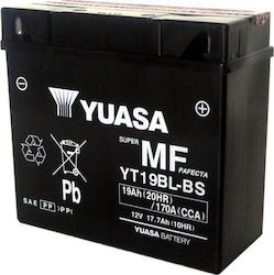 Yuasa Inchis Baterie Motocicleta 170A cu Capacitatea 17.7Ah