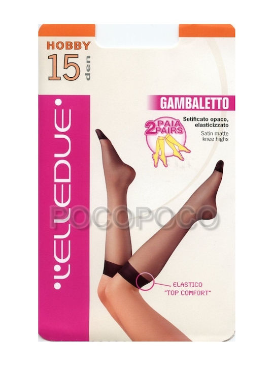 Hobby Gambaletto Sosete dama 15 Den 2Pack Glace