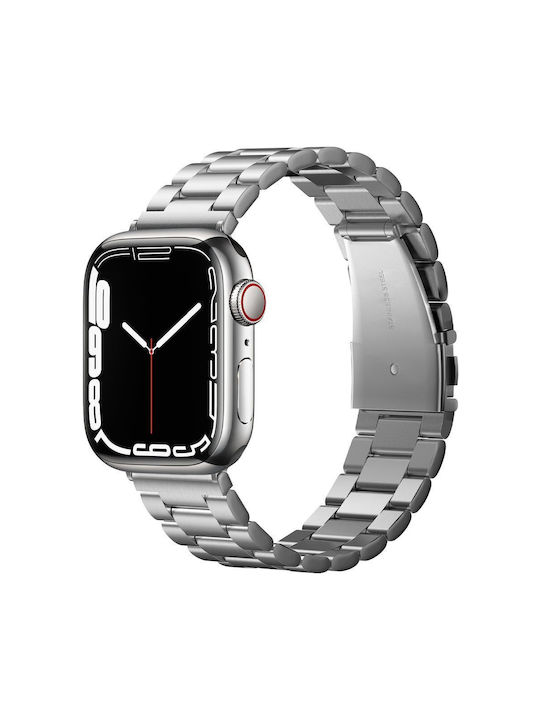 Spigen Modern Fit Curea Oțel inoxidabil Gri (Apple Watch 42/44/45mm - Ceas Apple 42/44/45mm) 062MP25404
