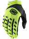 100% Airmatic Men's Motocross Gloves Yellow