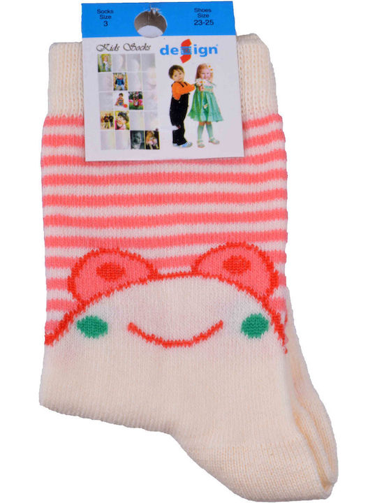 Design Socks Παιδικές Κάλτσες Μπεζ