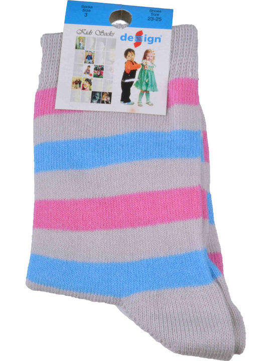 Design Socks Kinderstrümpfe Γκρι