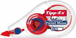 Tipp-ex Mini Pocket Mouse Bandă Corectivă Roșie
