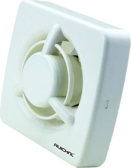 Brand Επιτοίχιος Εξαεριστήρας Μπάνιου 100mm Λευκός
