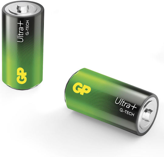GP Batteries Ultra Plus Alkaline Batterien C 1.5V 2Stück 03014AUPETA-B2