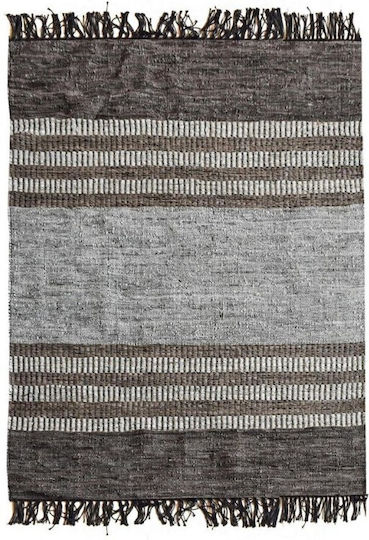 Sharda Jodar 160x230cm Καλοκαιρινό Δερμάτινο Taupe