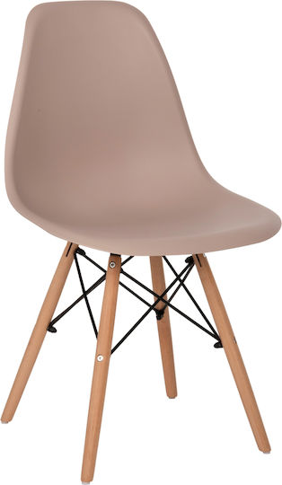 Twist Stühle Küche Cappuccino 4Stück 46x50x82cm