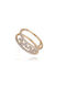 ecarla Women's Ring Gold Plated