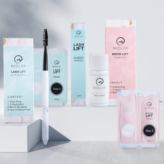 Niclay Lash & Brow Lift Home Kit Σετ Μακιγιάζ