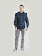 501 Men's Jeans Pants with Regular Straight Fit Gray