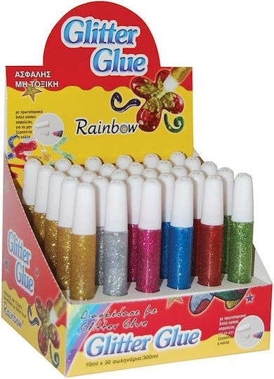 Next Rainbow Kleber Glitter Mehrfarbig 10ml Set 3Stück
