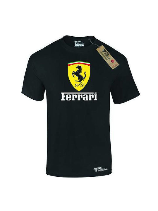 Takeposition Ferrari T-shirt Schwarz