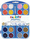 Carioca Set of Watercolours Multicolored with Brush 12ml 6pcs