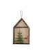 Hängendes Ornament Hölzern 8x1cm Set 24Stück