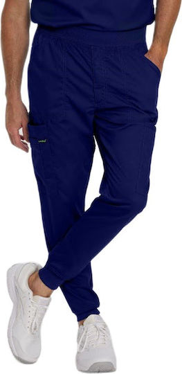 Landau Men's Navy Blue Medical Pants