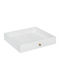 Polihome Nature Sertar Rectangular din Placă din Lemn Agregat Alb 57x53x11.5cm 16342979