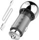 Ldnio C1 Car Charger 36W 5A with One Port 1xUSB-A with Type-C Cable Black Color