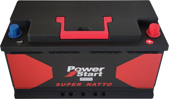 PowerStart Μπαταρία Αυτοκινήτου με Χωρητικότητα 100Ah
