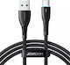 Joyroom Starry Series Braided USB 2.0 Cable USB-C male - USB-A 18W Μαύρο 1m SA32-AC3