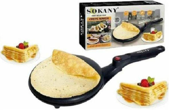 Sokany Crepe Maker 20cm Black 650W