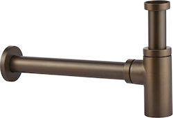 Armando Vicario Messing Siphon Spülbecken Bronze