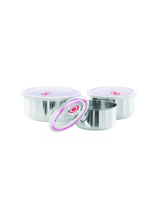 Viomar Inox Lunchbox Inox Silber 16x8.5cm 1Stück