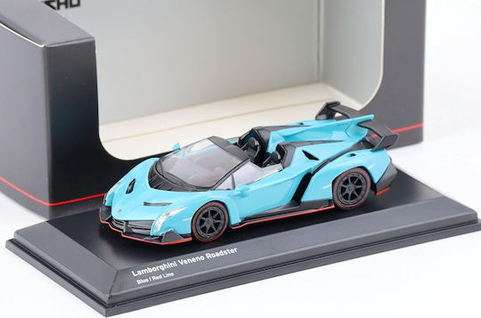 Kyosho Lamborghini Veneno Roadster Figurină de Modelism Blue la Scară 1:64