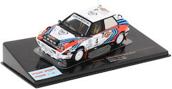 Ixo Models Lancia Lancia Delta Integrale 16V, No.4, Safari Rally A.Fiorio/L.Pirollo Modeling Figure Car in Scale 1:43