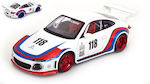 Model Car Group Porsche Porsche 911(997) RWB Old & New White/Decorated Modeling Figure Car in Scale 1:18