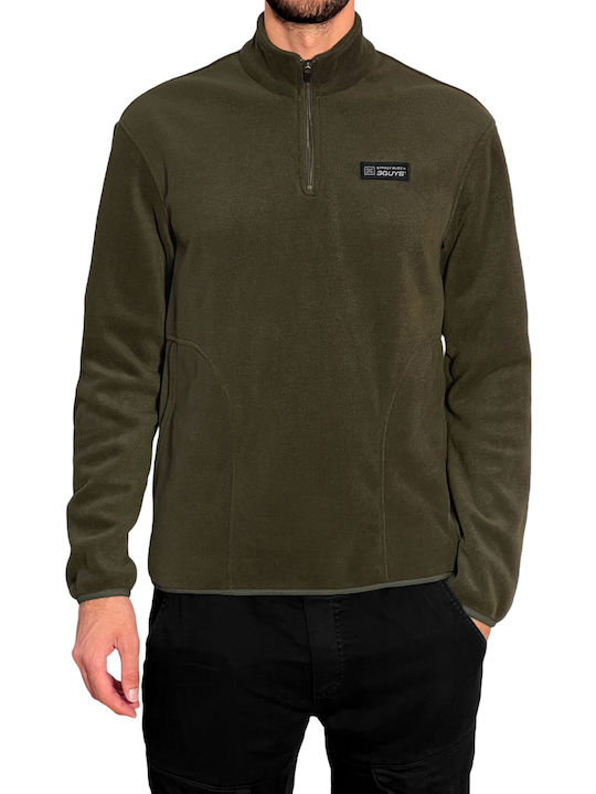 3Guys Long Sleeve Blouse Khaki