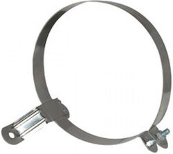 Inox Shell Clip de fixare de Coș de Fum Inox 130mm Argintiu