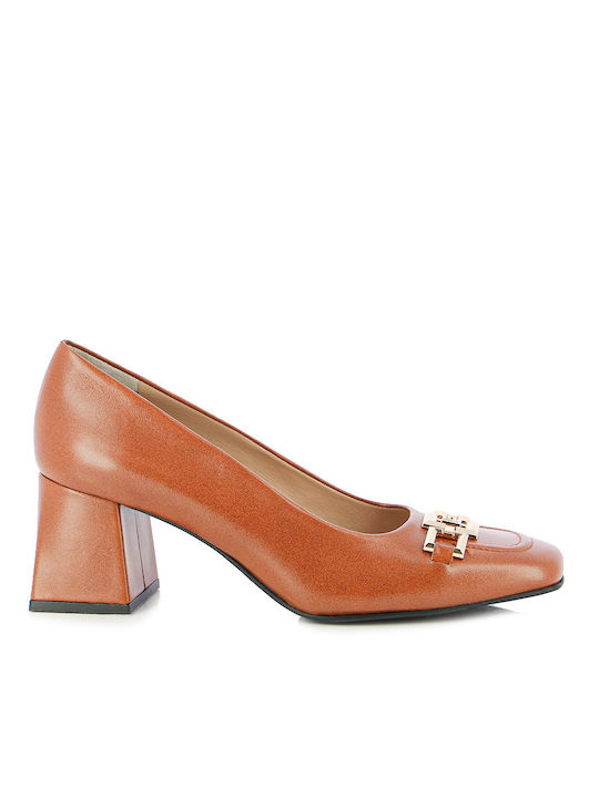 Guy Laroche Brown Medium Heels