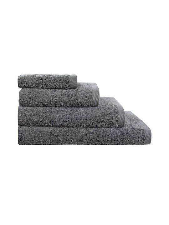 Homeline Bath Towel 5015 70x140cm Dark Grey Wei...