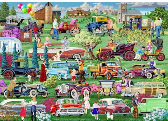 Vintage Cars Puzzle 2D 750pcs