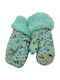 Kinderhandschuhe MItten Türkis