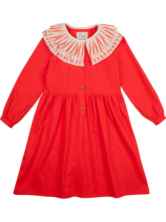Poupee Children's Dress Orange