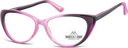 Montana Eyewear Γυαλιά Πρεσβυωπίας +3.50 σε Μωβ χρώμα MR64D