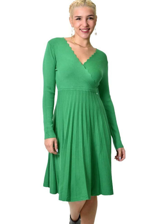 Potre Mini Kleid Green