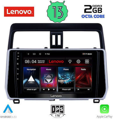Lenovo Car Audio System for Toyota Land Cruiser 2019> (Bluetooth/USB/WiFi/GPS) with Touch Screen 10"