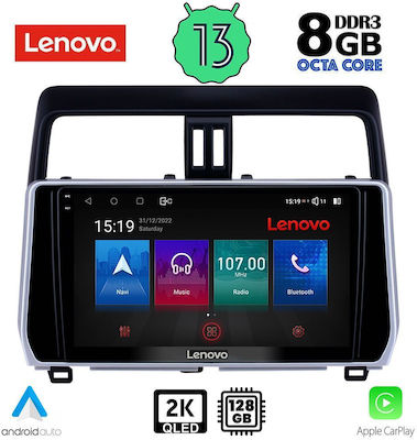 Lenovo Car Audio System for Toyota Land Cruiser 2019> (Bluetooth/USB/WiFi/GPS) with Touch Screen 10"