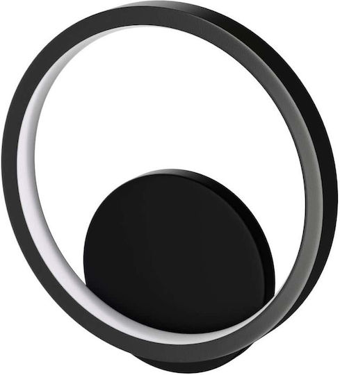 Alphab2b Modern Lumină de Perete cu LED Integrat și Lumină Alb Natural Negru 20x6x23cm
