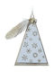 Christmas Decorative Wood Tree 10cm Adorned