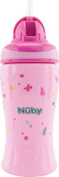 Nuby Flip-it Παιδικό Παγούρι από Σιλικόνη με Κα...