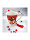 Love Mug Metallic Red 1pcs