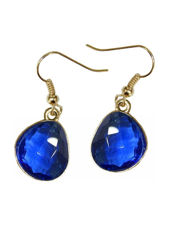 Tatu Moyo Earrings Gold Plated with Stones